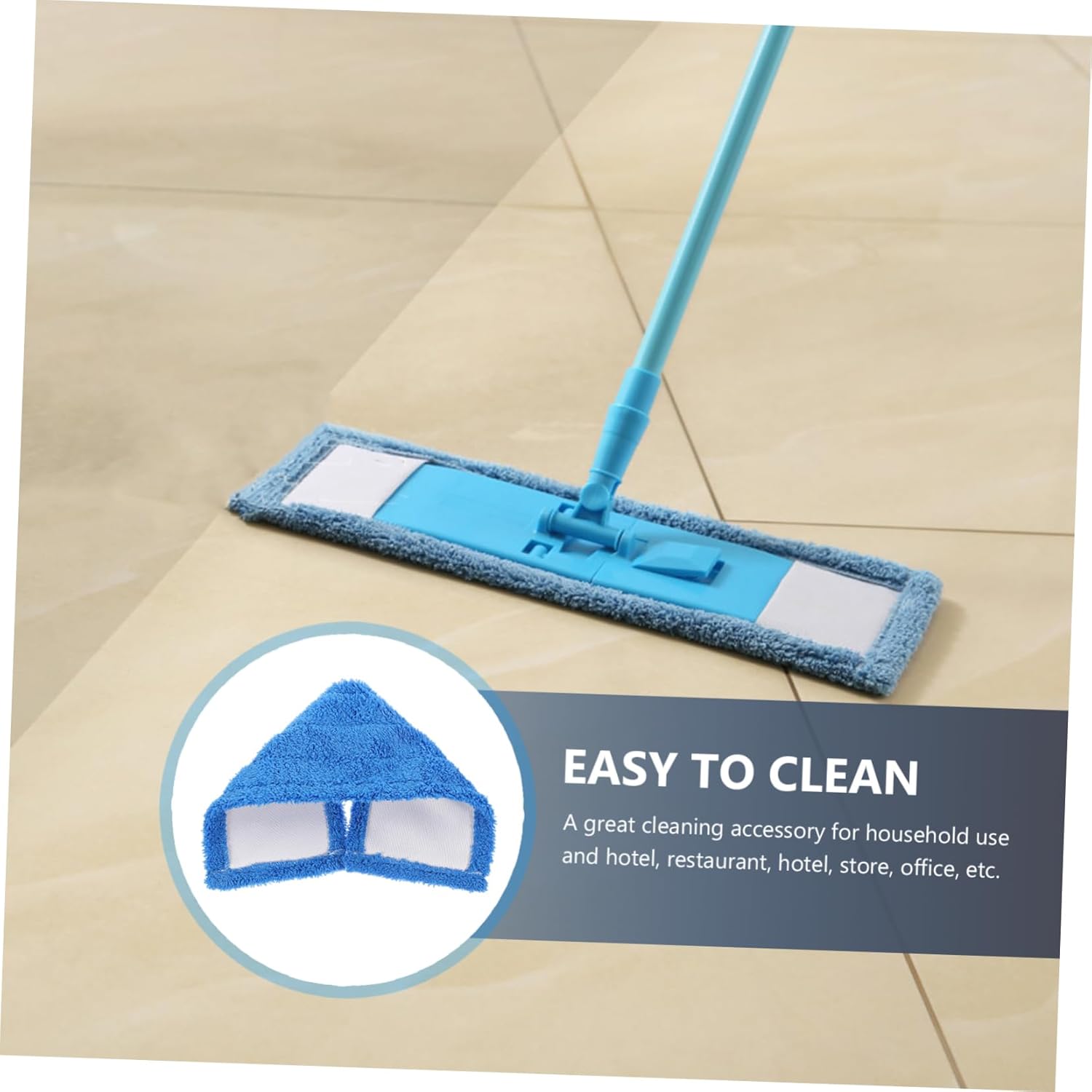 Minkissy Microfiber Mop Refill Pad for Hard Floors