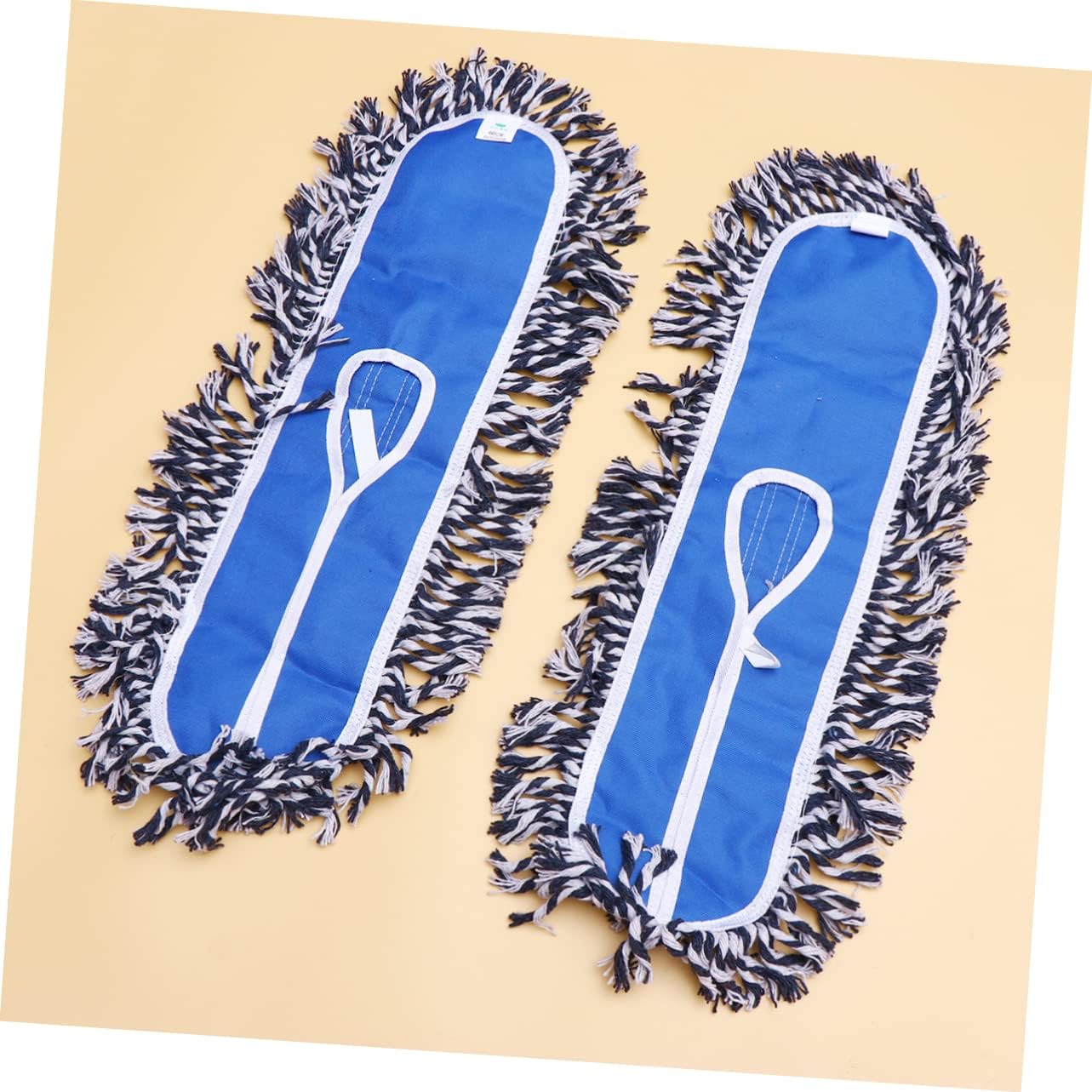 2Pcs Push Mop Cloth Durable Reusable 1