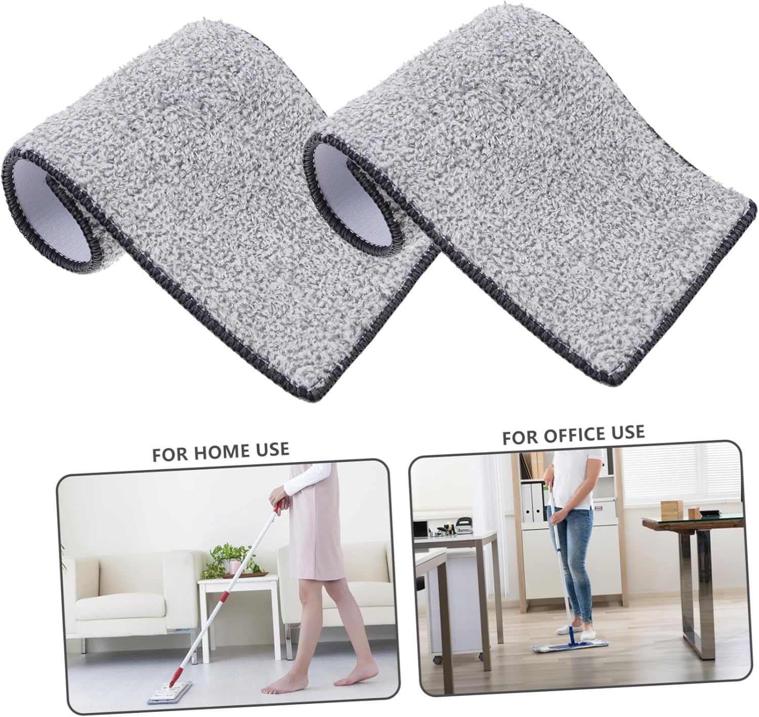 10pcs Packove Mop Replacement Head Pads