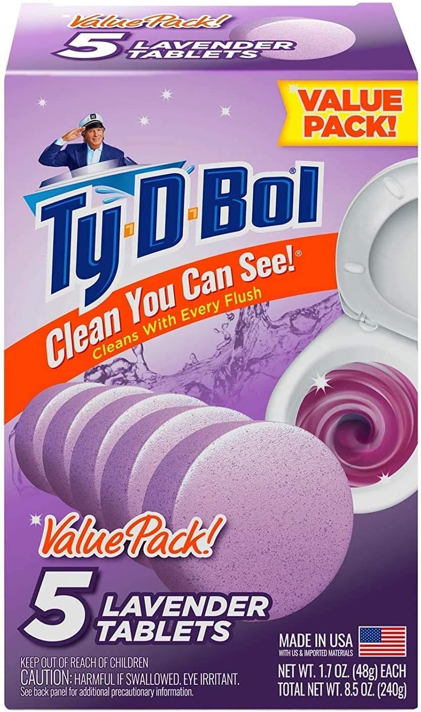 Willert Ty-D-Bol Toilet Cleaning Tablets with Lavender Scent