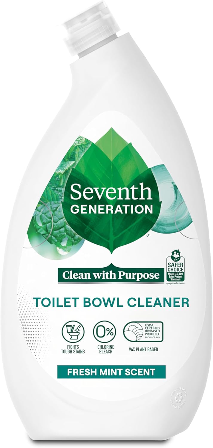 Seventh Generation Toilet Cleaner Fresh Mint Scent 24 Fl Oz