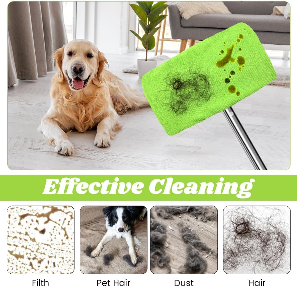 Stankey Up 4-Pack Microfiber Mop Pads for Swiffer Sweeper