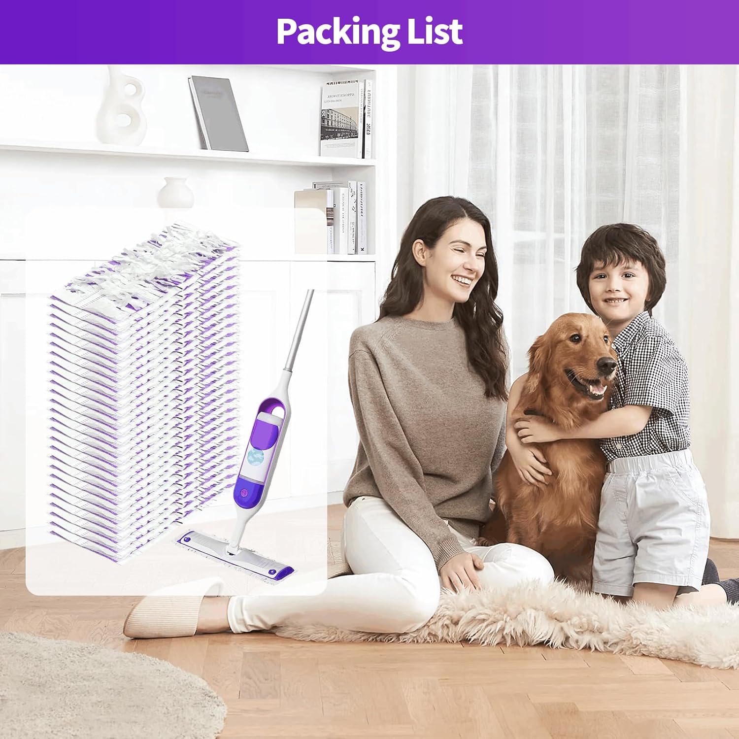 35 Pack Disposable Refills for Swiffer Power Mop 1