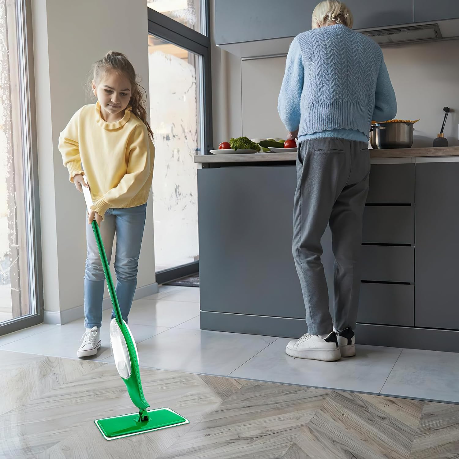 3 Pack Microfiber Mop Refills for Libman Freedom Spray Mop