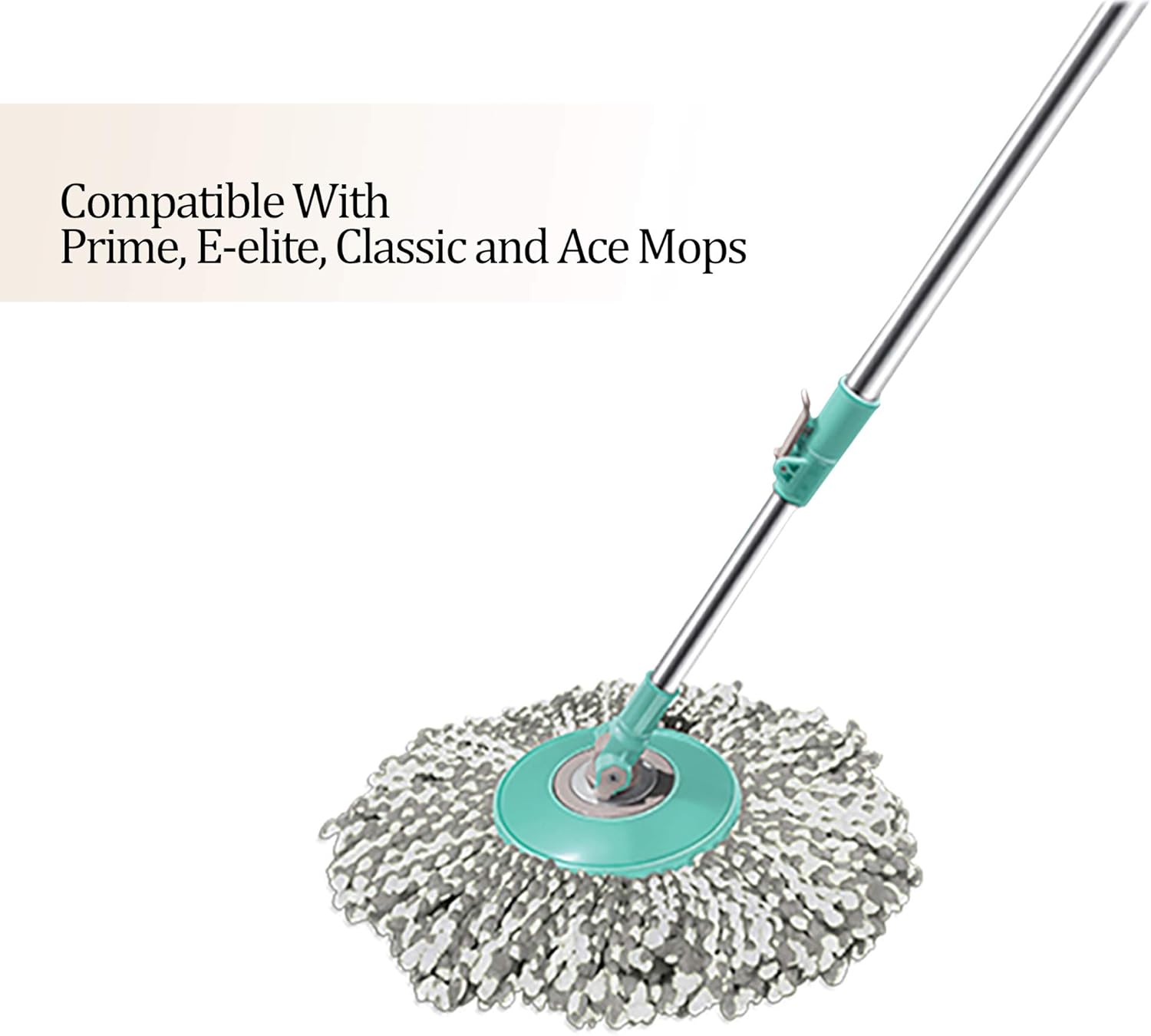 Spotzero by Milton Spin Mop Refill Set Aqua Green