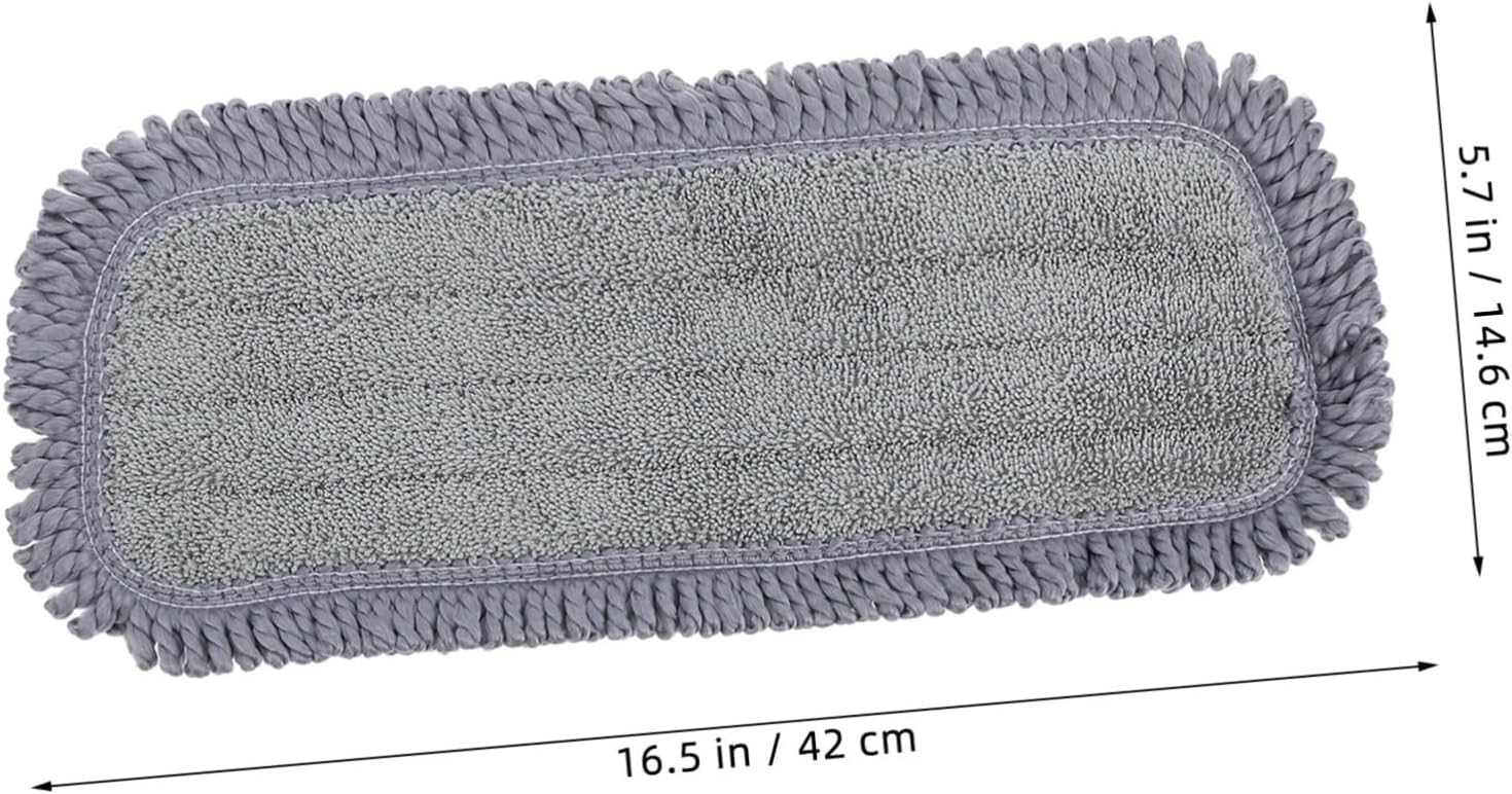 2pcs Microfiber Mop Pads for Efficient Floor Cleaning 1