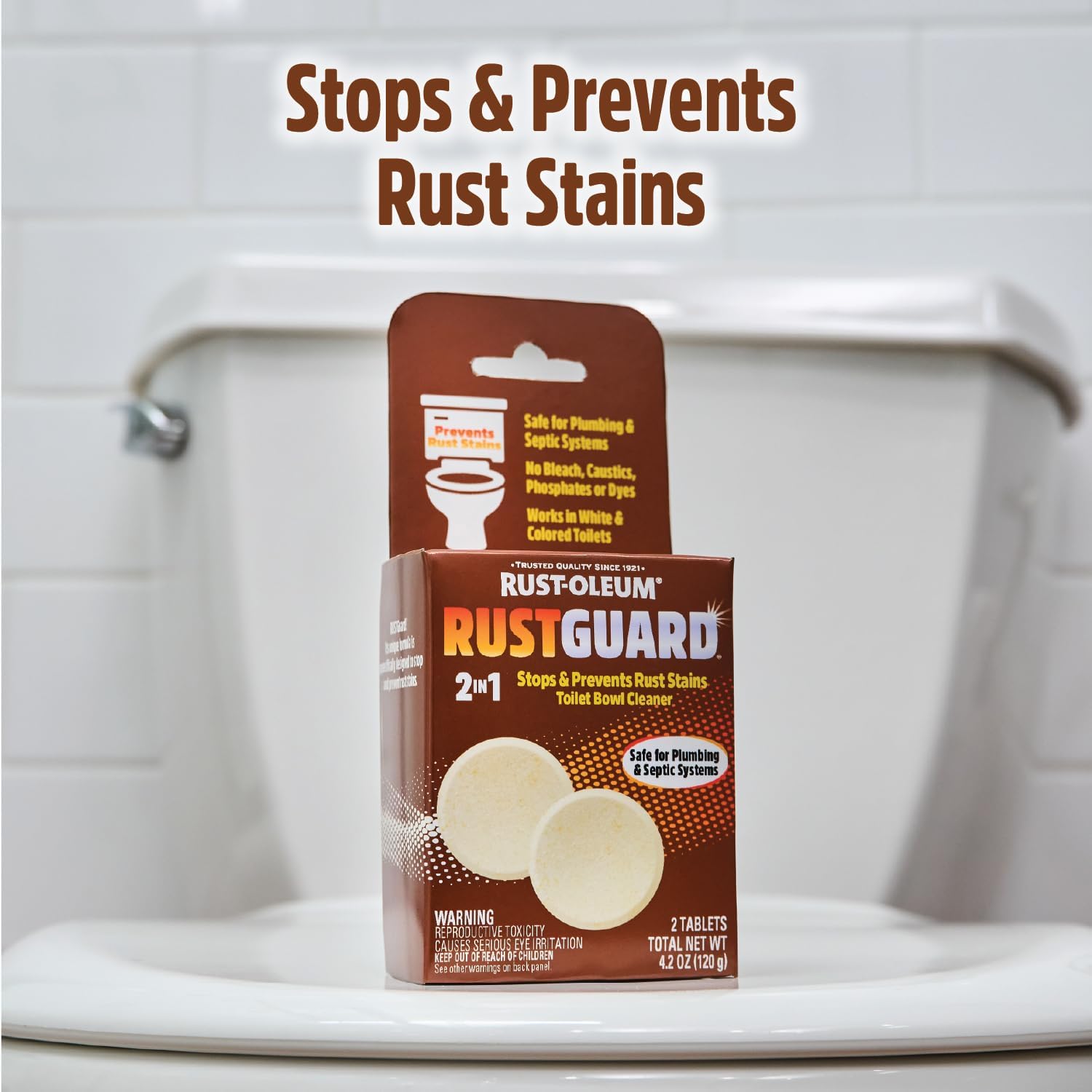 Rust-Oleum RustGuard Rust Stain Remover 2 Tablets