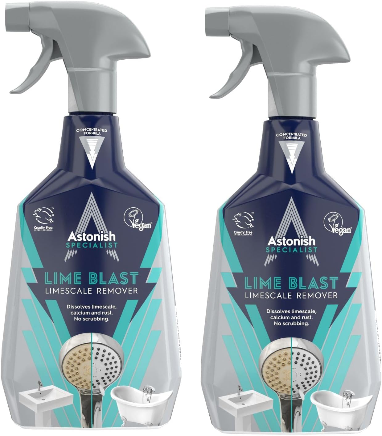 Astonish Specialist Limescale Remover Cool Eucalyptus 2PK 1