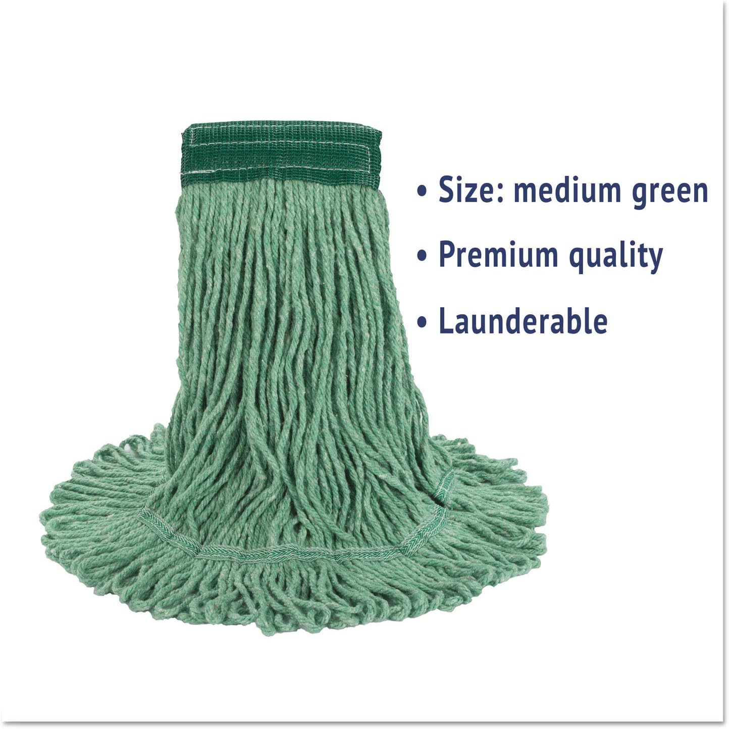 Boardwalk BWK502GNCT 5 in Super Loop Mop Head - 12Carton