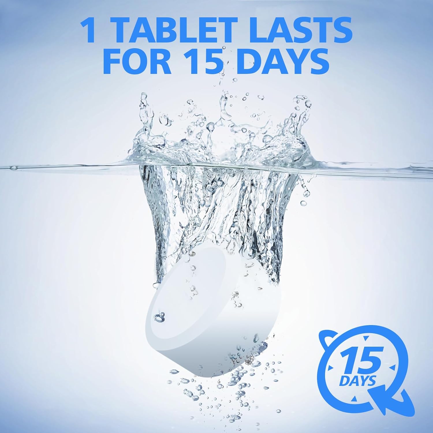 USKICH Toilet Bowl Cleaner Tablets - 80 Pack
