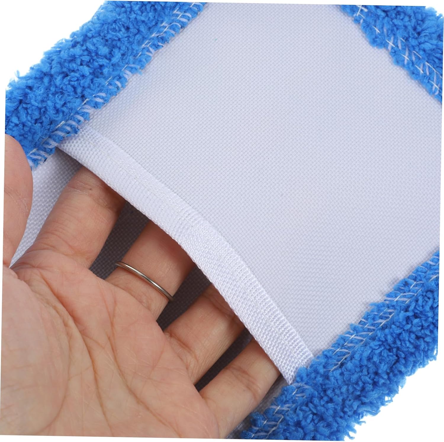 CALLARON Blue Reusable Mop Pads for Hardwood Floors 1