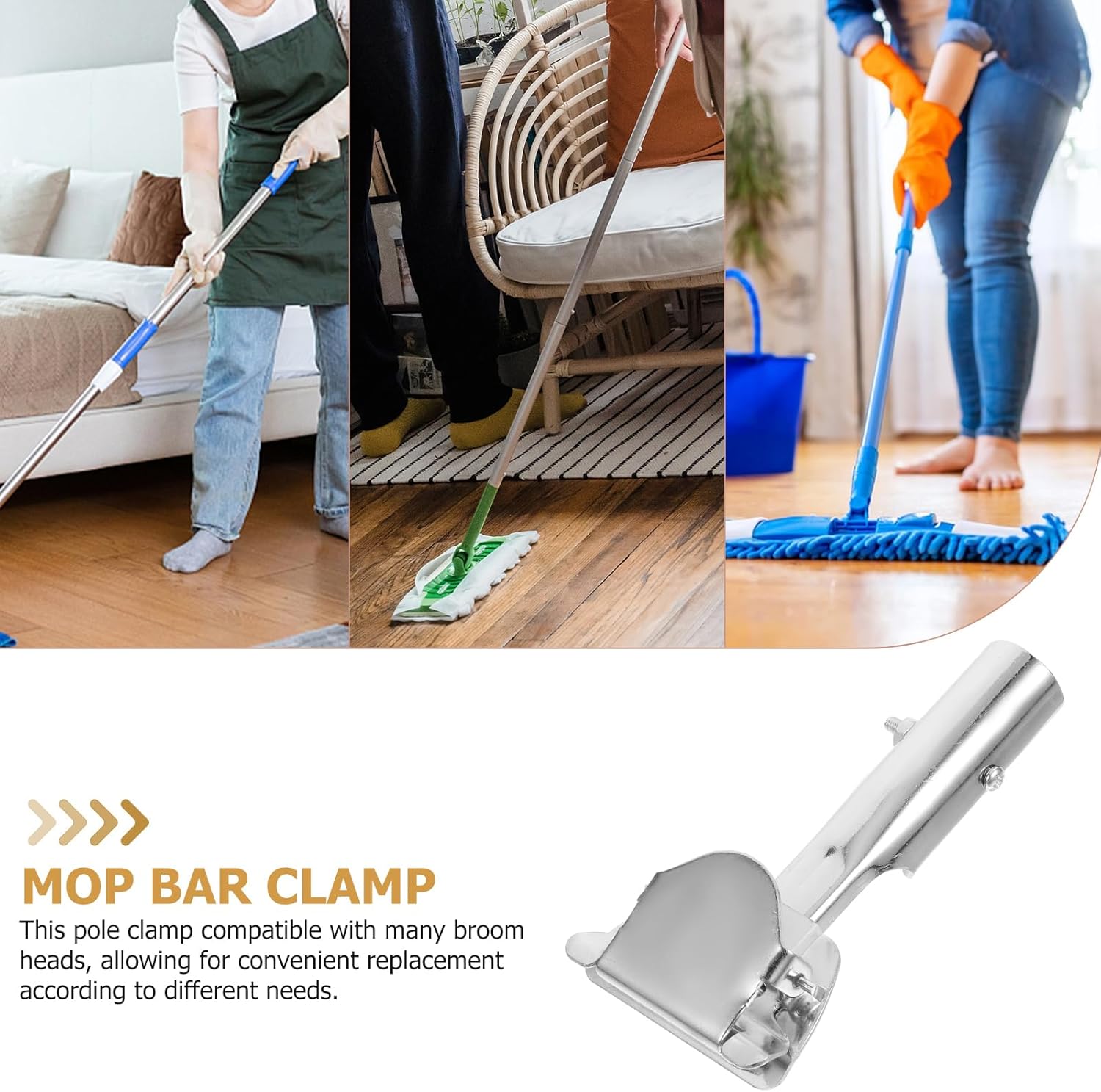 IMIKEYA Mop Pole Clamp Replacement 1