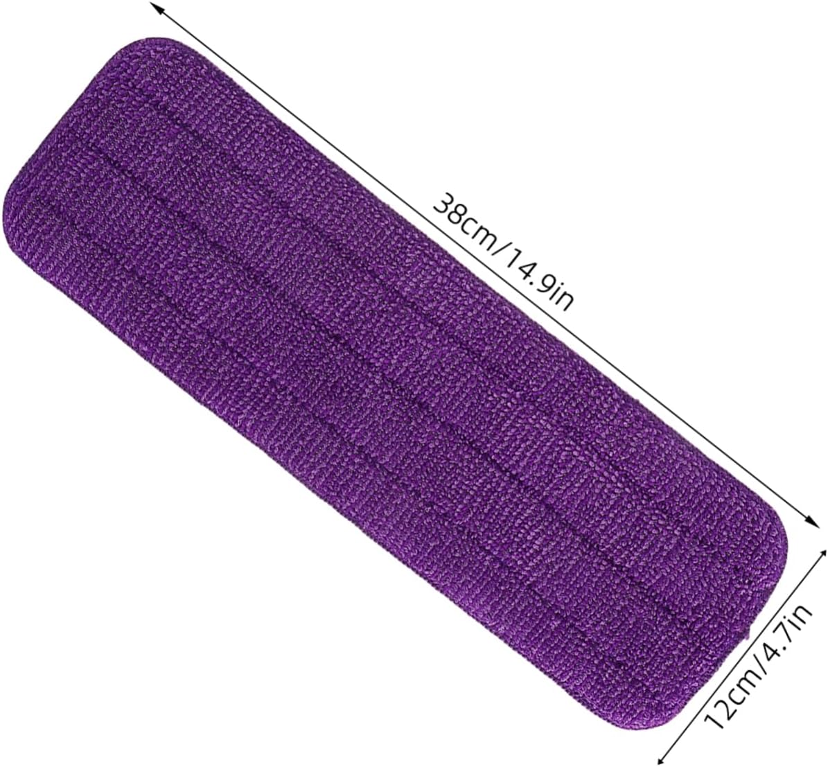 2PCS High Absorbent Microfiber Replacement Mop Heads