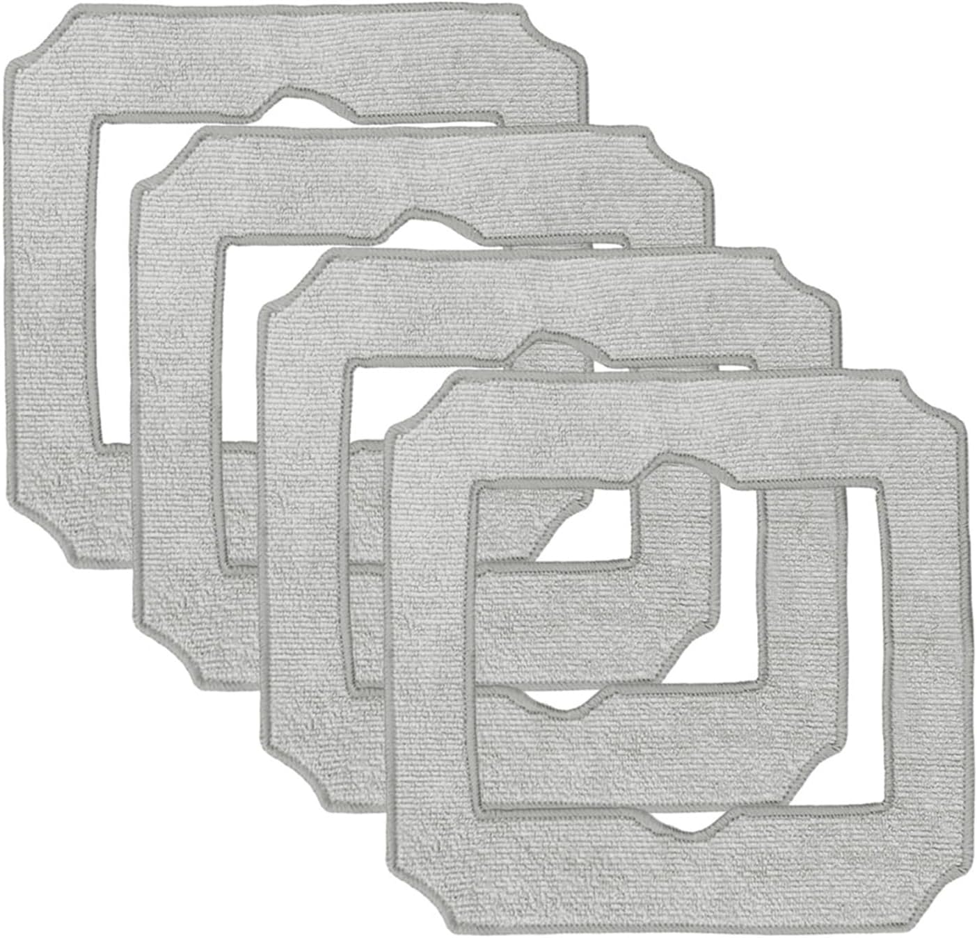 Vamarads Microfiber Mop Pads 4 Pack - Window Vacuum Compatible