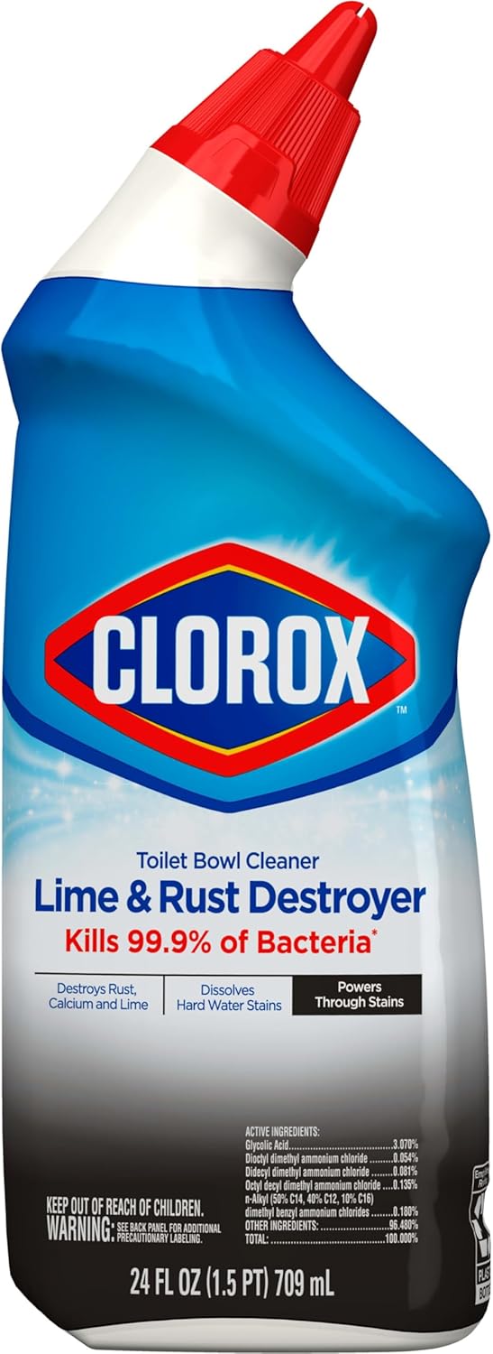 Clorox Toilet Bowl Cleaner 24 Ounces Pack of 2