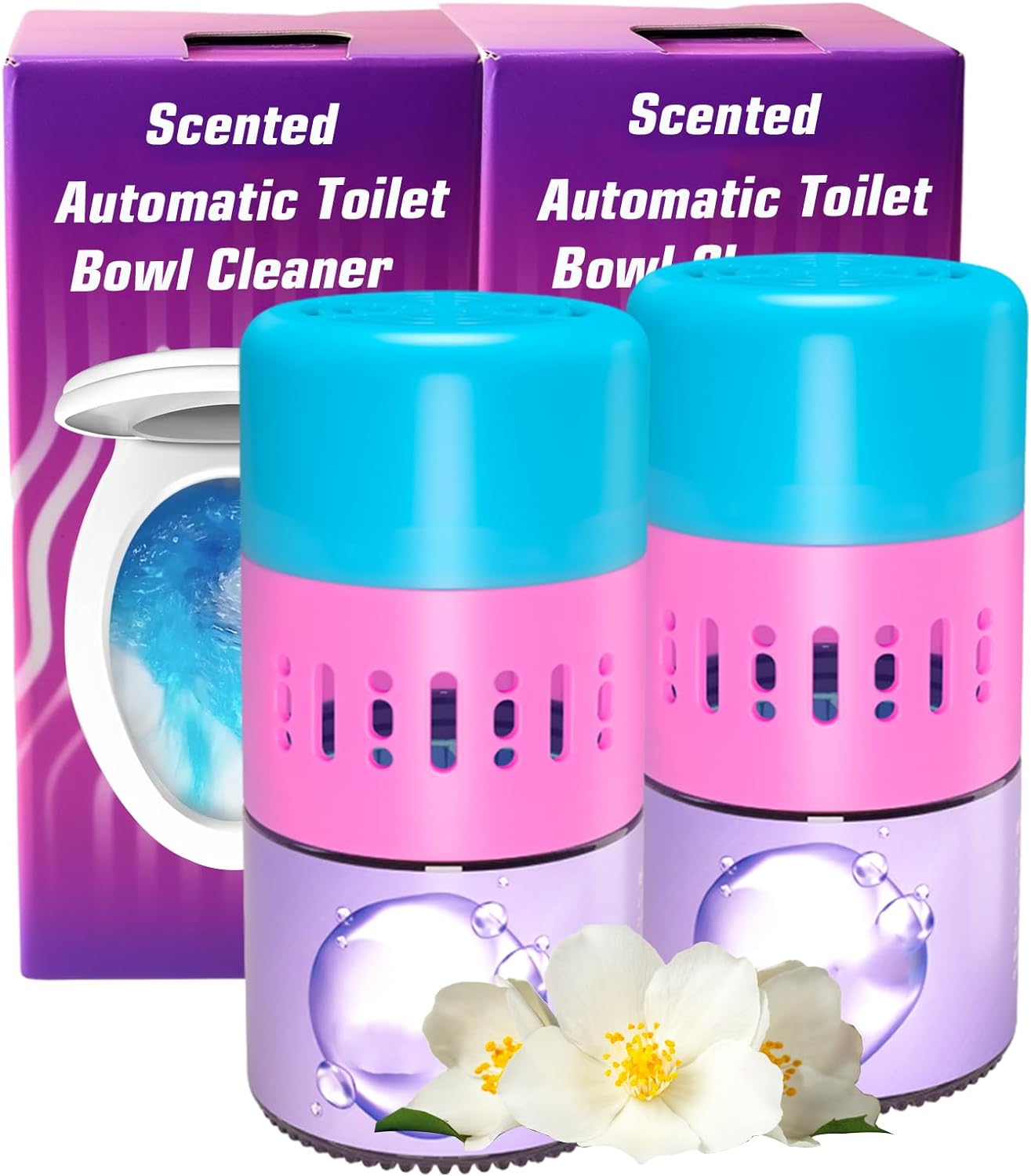 MMIOFANT Toilet Cleaner Tablets in Bottle 2 Pack