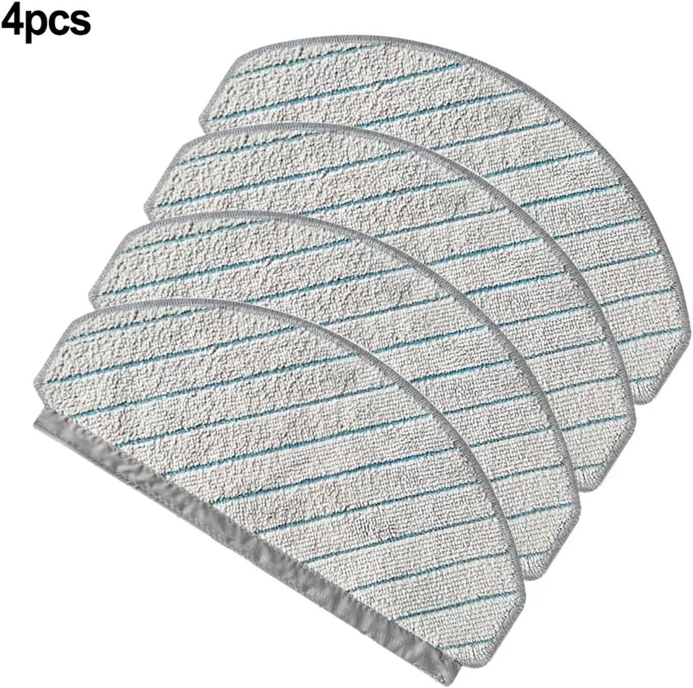 4 PCS Vacuum Mop Cloths for Ecovacs Deebot Plus