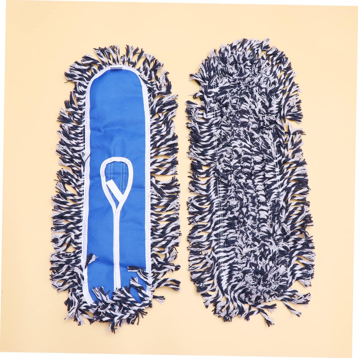 2Pcs Push Mop Cloth Durable Reusable 1