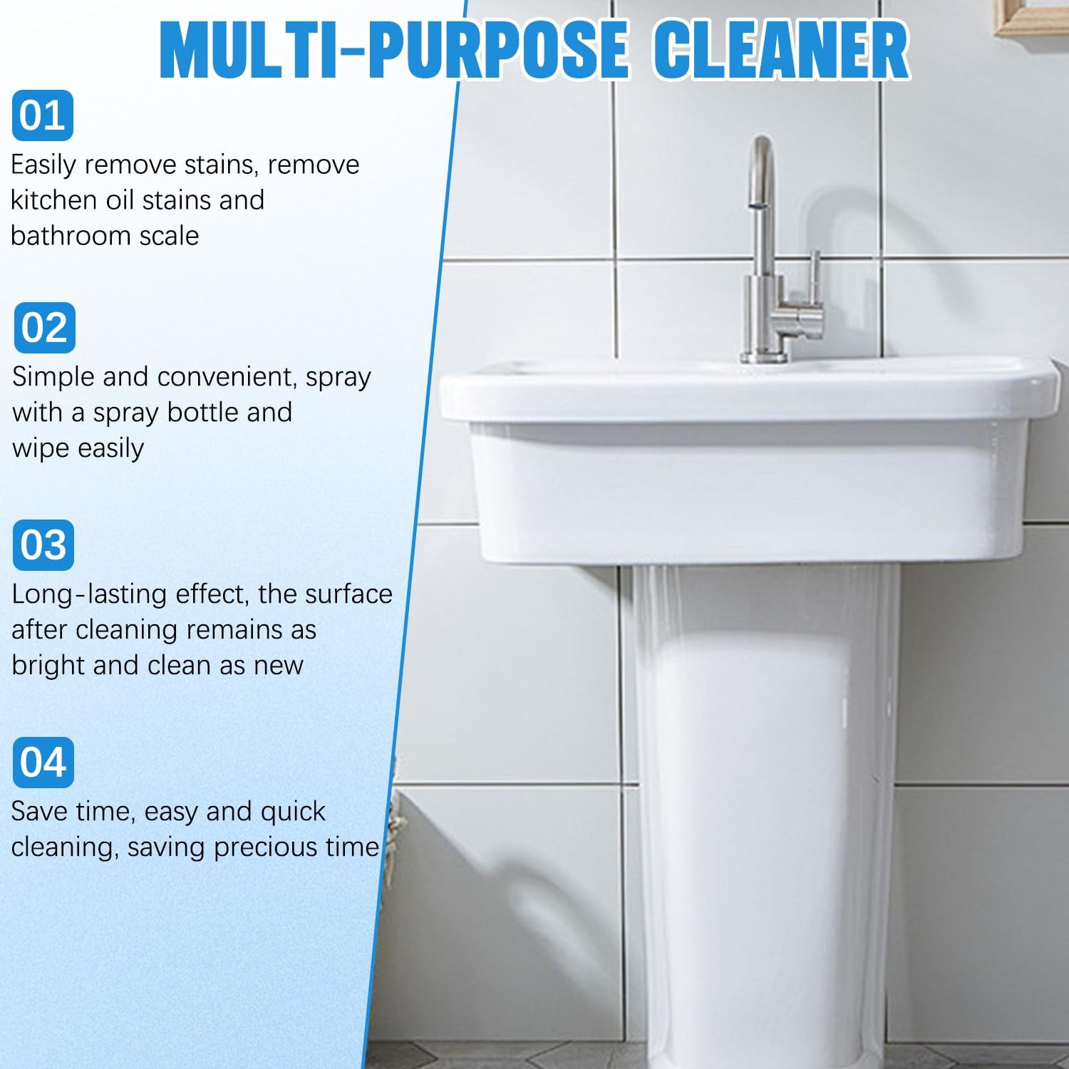 2Pcs R W Multi Purpose Cleaner Set