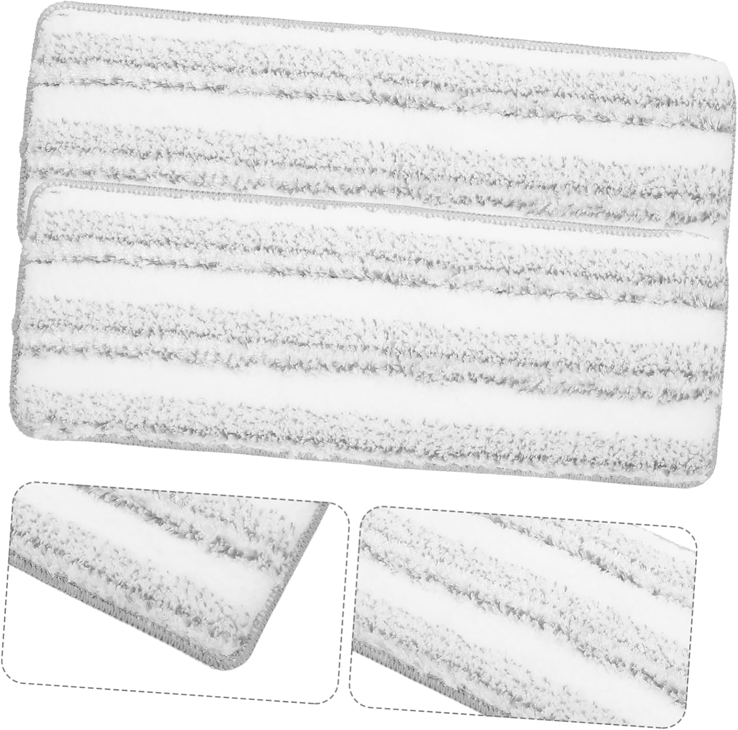 3pcs Washable Mop Pads Replacement for Floor Mopping