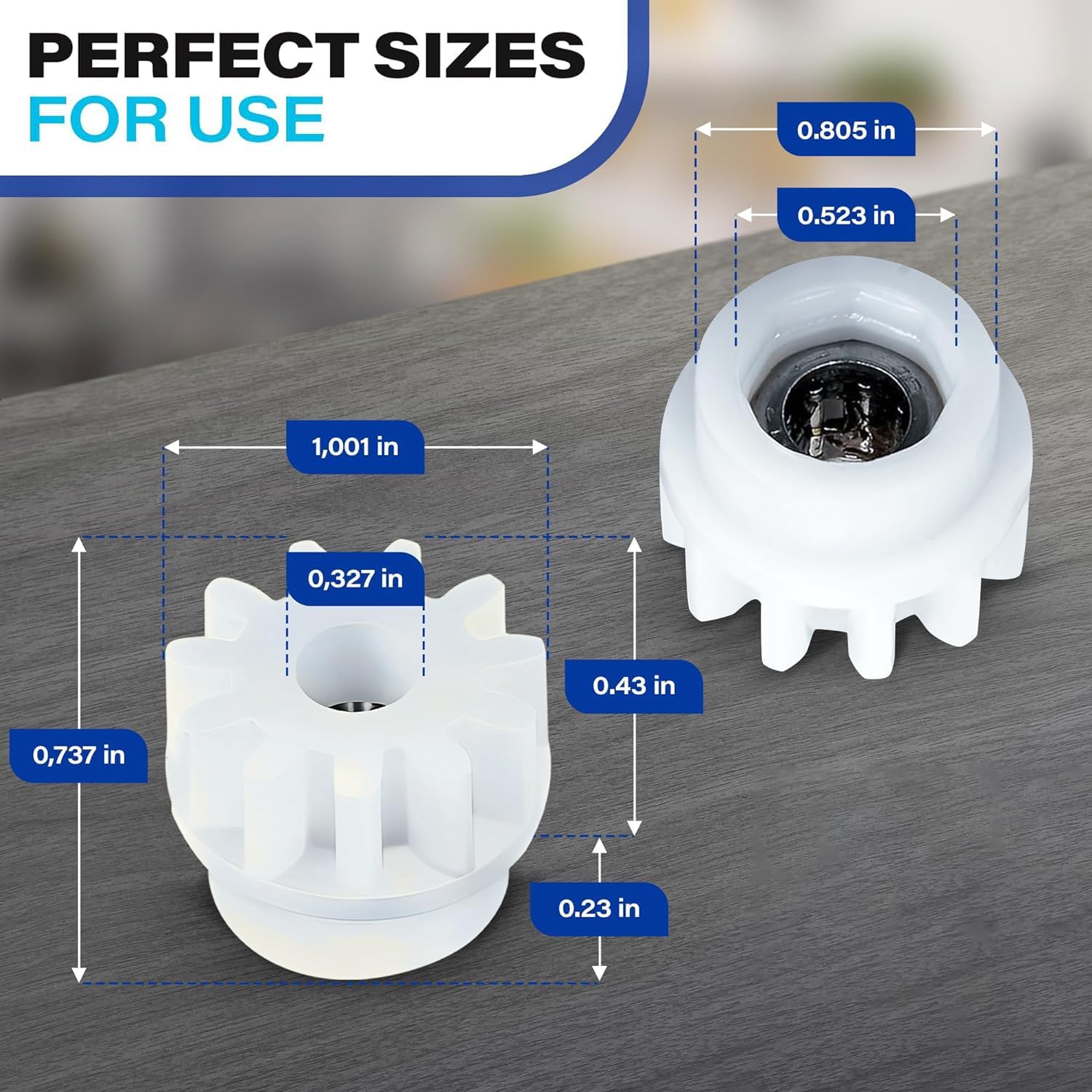 Novsix Spin Mop Replacement Heads Set