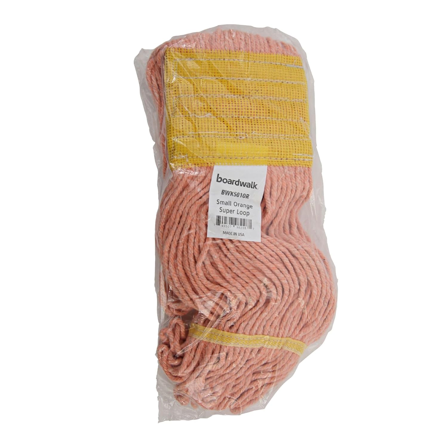 Boardwalk Super Loop Wet Mop Head - 5 Headband Orange 12Carton
