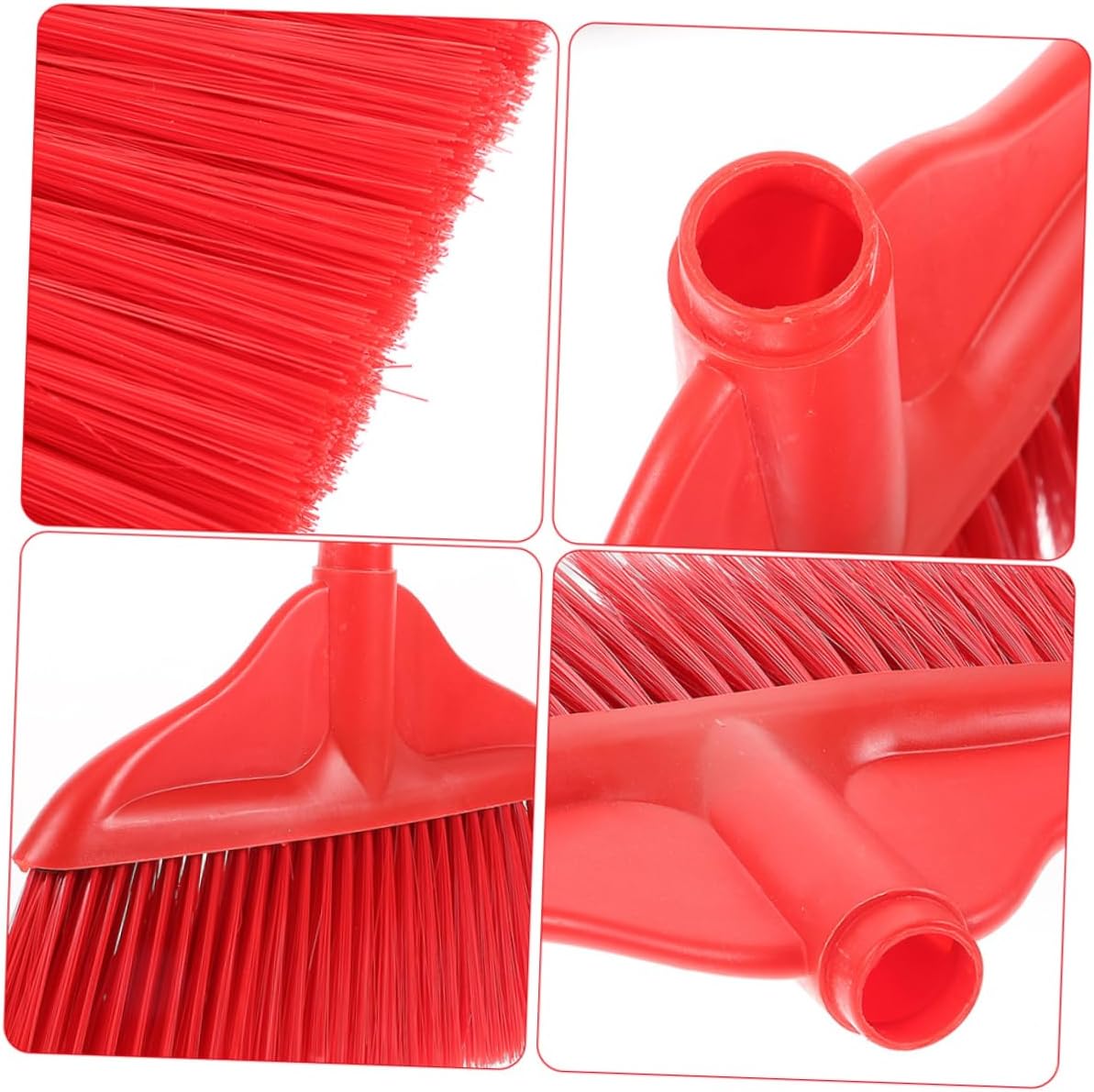 2pcs Easy Install Floor Broom Replacement Head for Home Cleaning