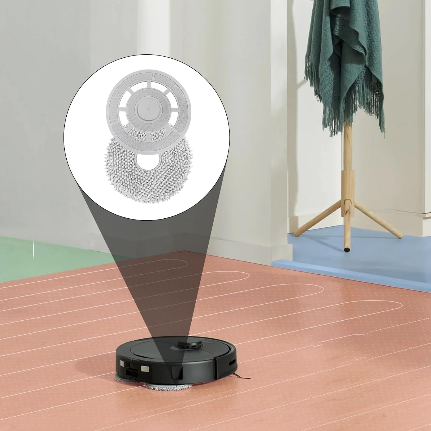 Fixbetter Replacement Mop Cloths for Roborock Qrevo