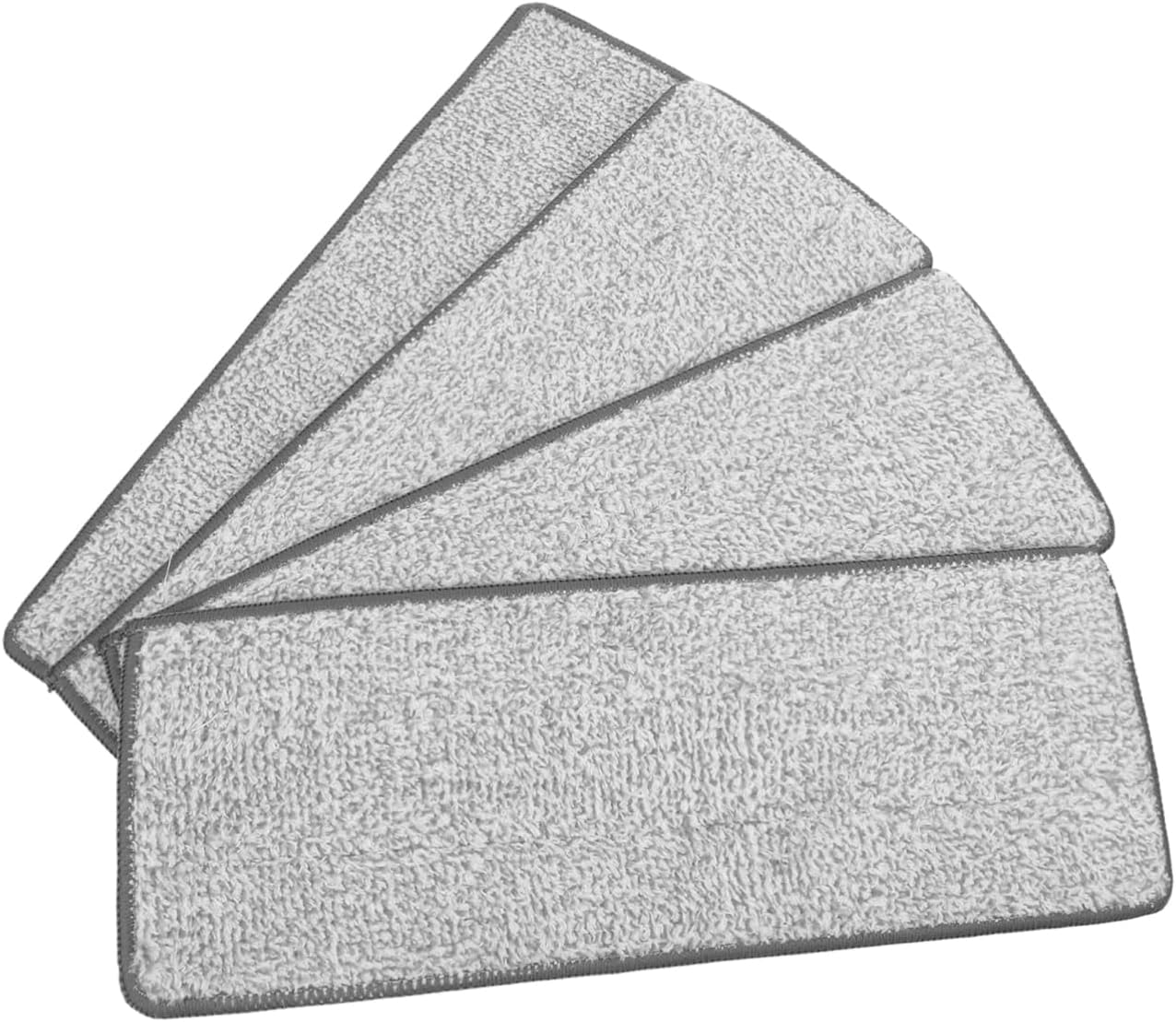 4PCS Microfiber Mop Pads Replacements for Wet Dry Mopping