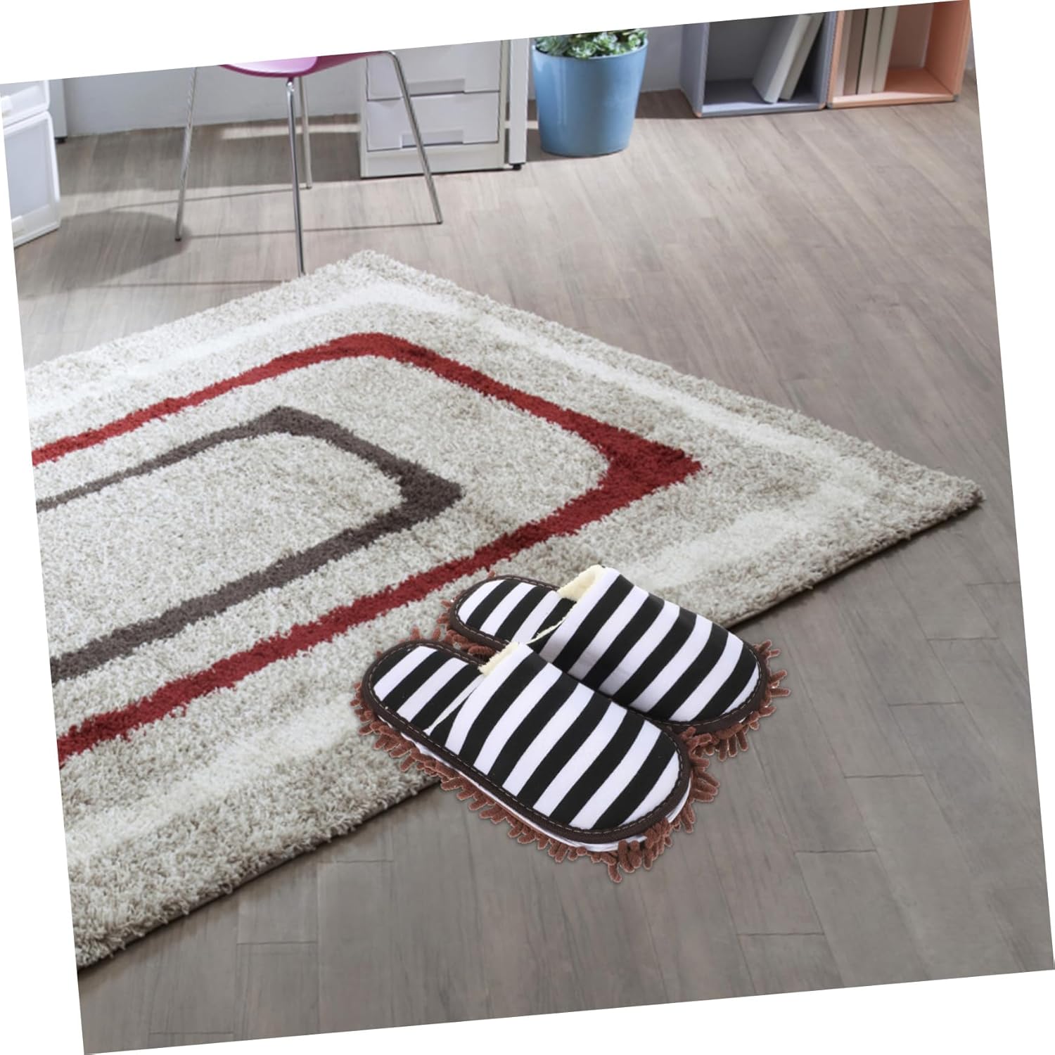 Ipetboom Washable Dust Mop Slippers for Easy Cleaning