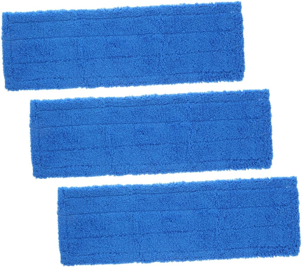 3Pcs Coral Fleece Mop Pads Replacement Washable
