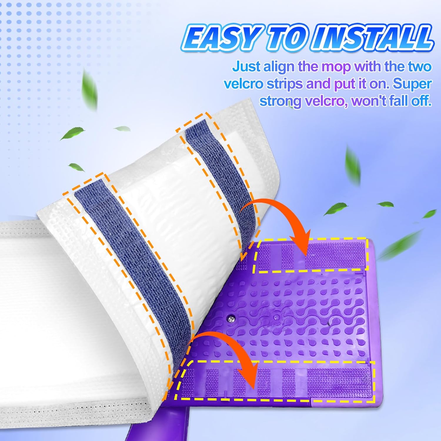 YagoDago 25 Count Swiffer Compatible Mop Pads