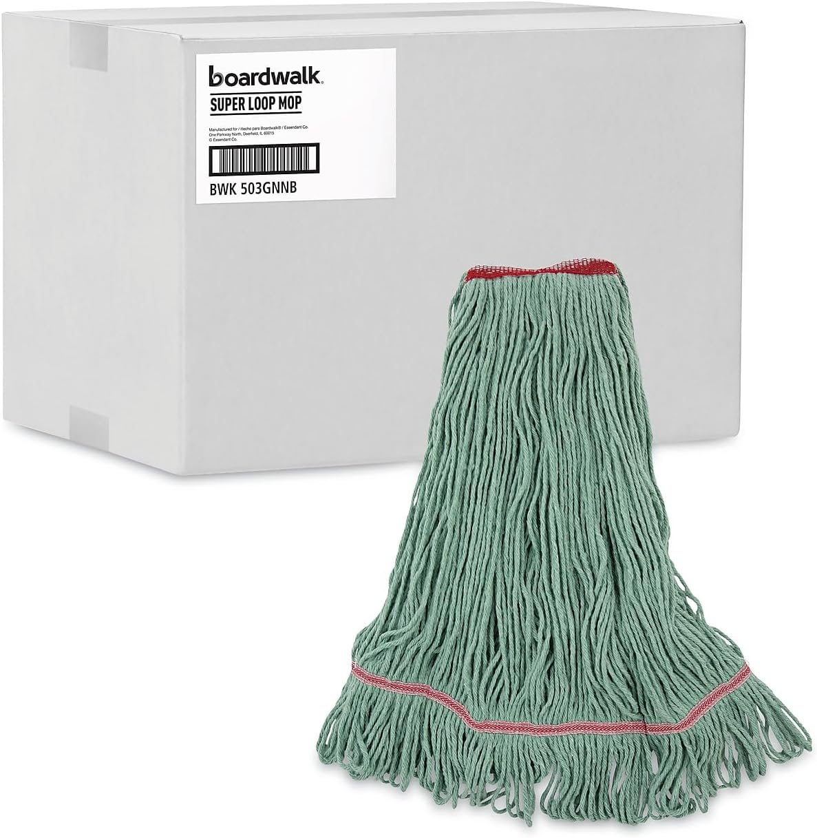 Boardwalk 503GNNB Mop Head Replacement Large Green