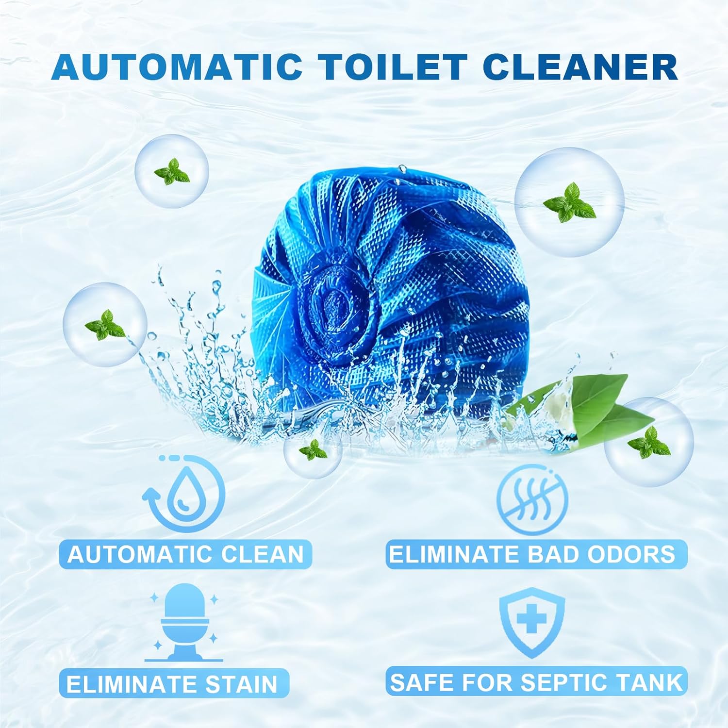 Msvvko Toilet Bowl Cleaner Tablets 40 Pcs