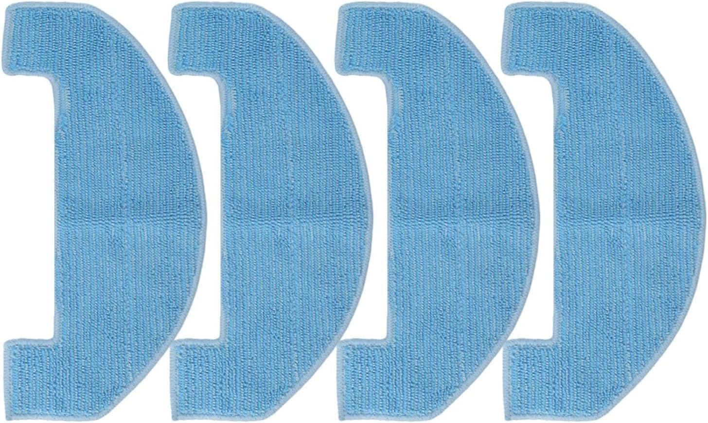 CRIDENG Mop Cloth Kit for Mova E10 4pcs Microfiber Washable Replacement Pads