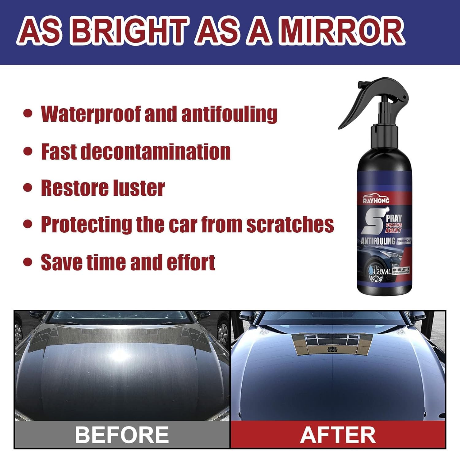 Multipurpose Rust Remover Spray 169 Floz for Heavy Duty Use