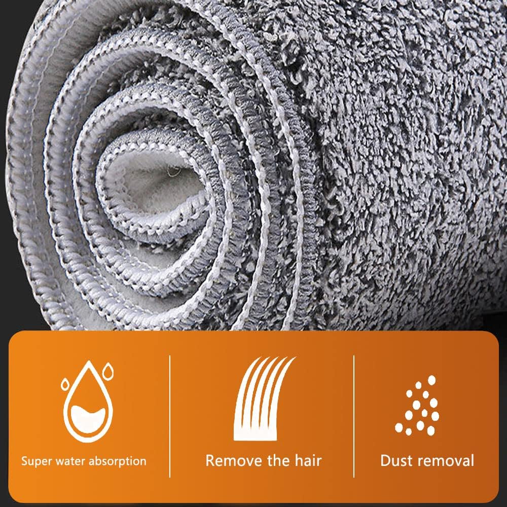 Sunki Microfiber Mop Pads 6-Pack Replacement for 32 36-inch Mops