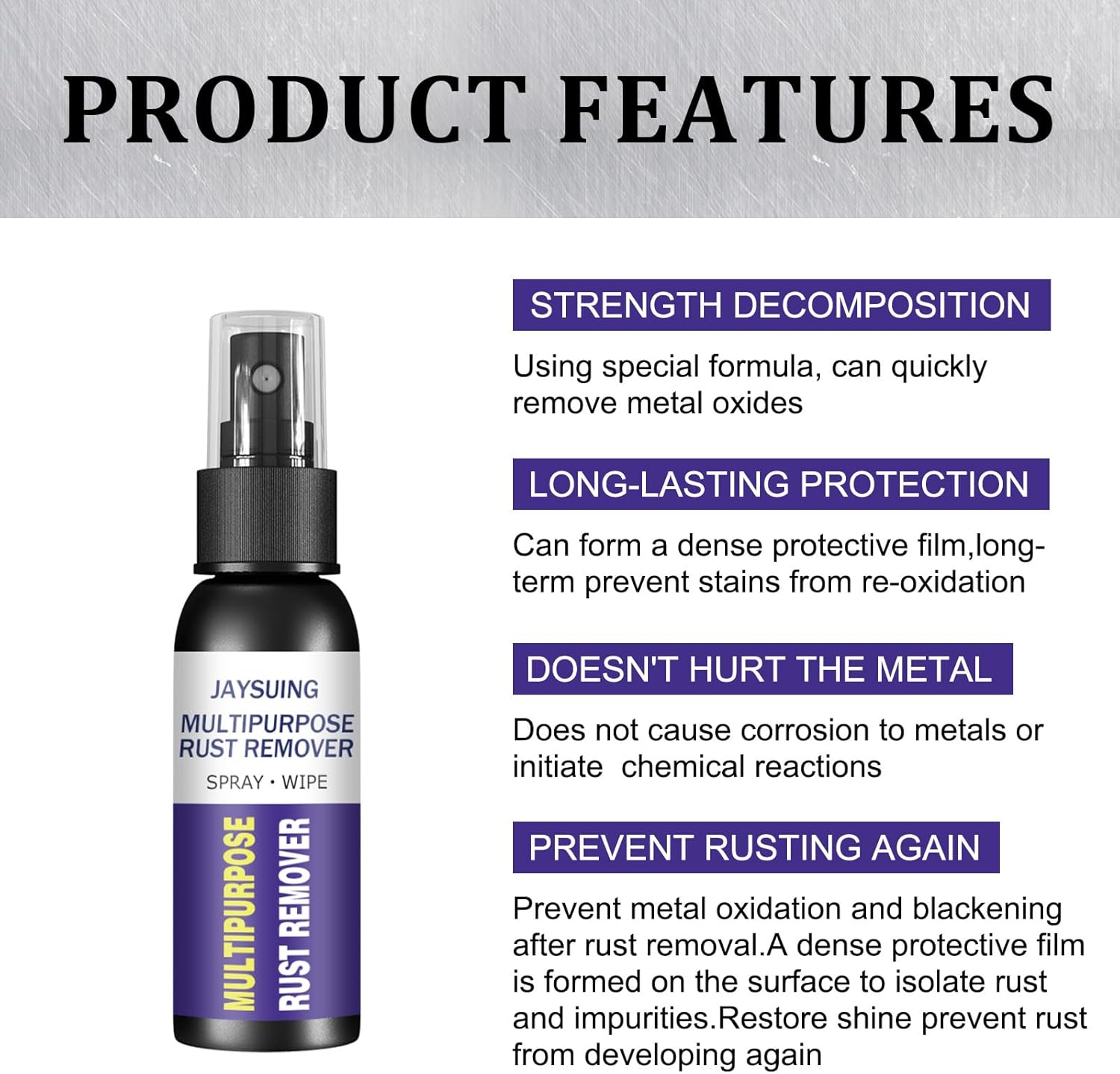 Bulnire Multipurpose Rust Remover Spray 1Pcs