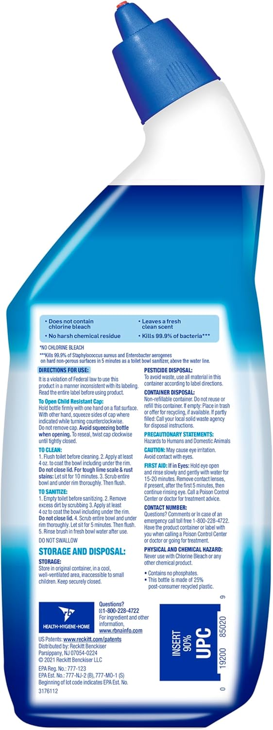 Lysol Toilet Bowl Cleaner Gel 24oz Pack of 2 1