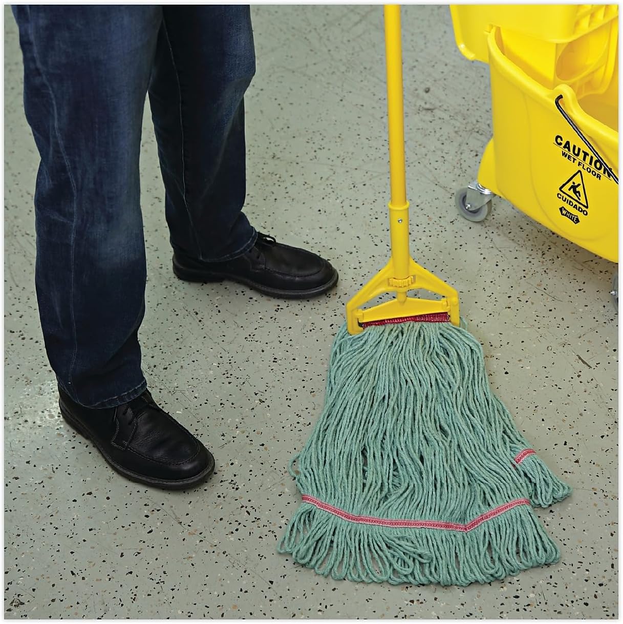 Boardwalk 503GNNB Mop Head Replacement Large Green