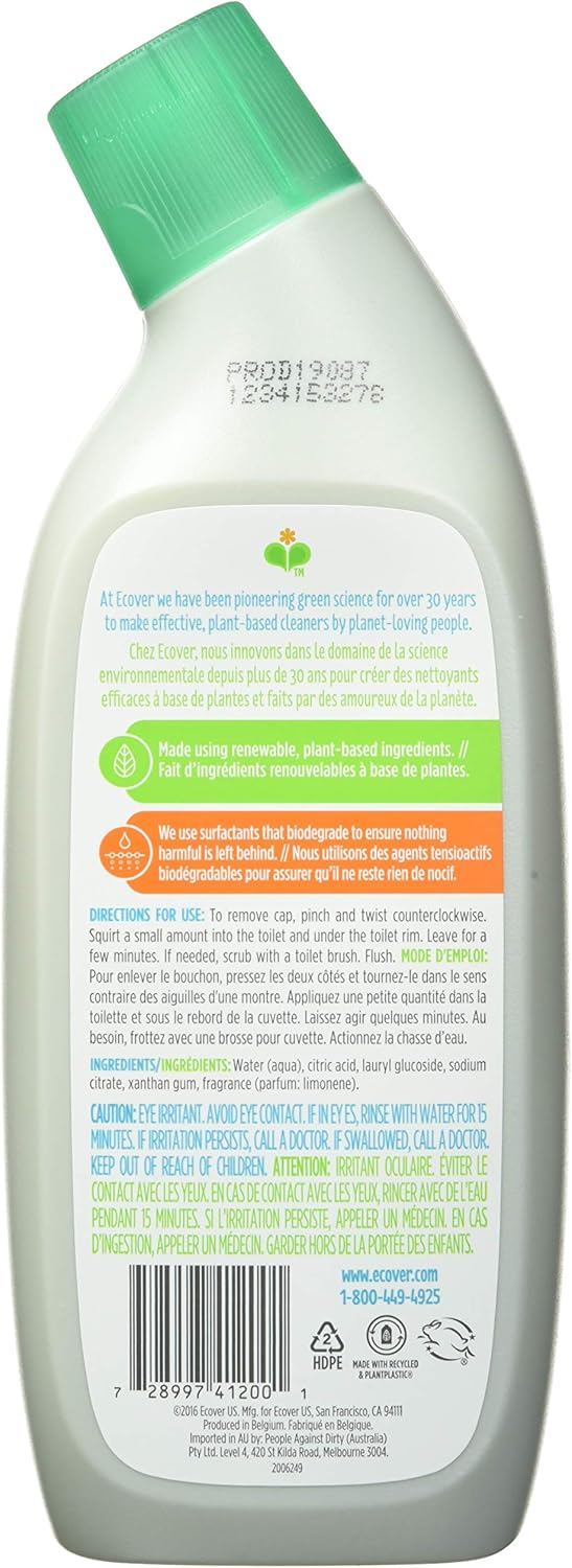 Ecover Toilet Bowl Cleaner Pine Fresh 25 Ounce 1