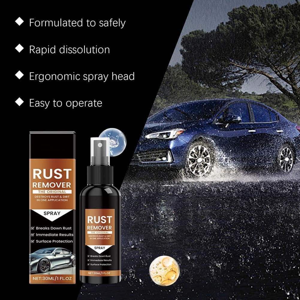 Fast-Acting Rust Remover Spray 3PCS