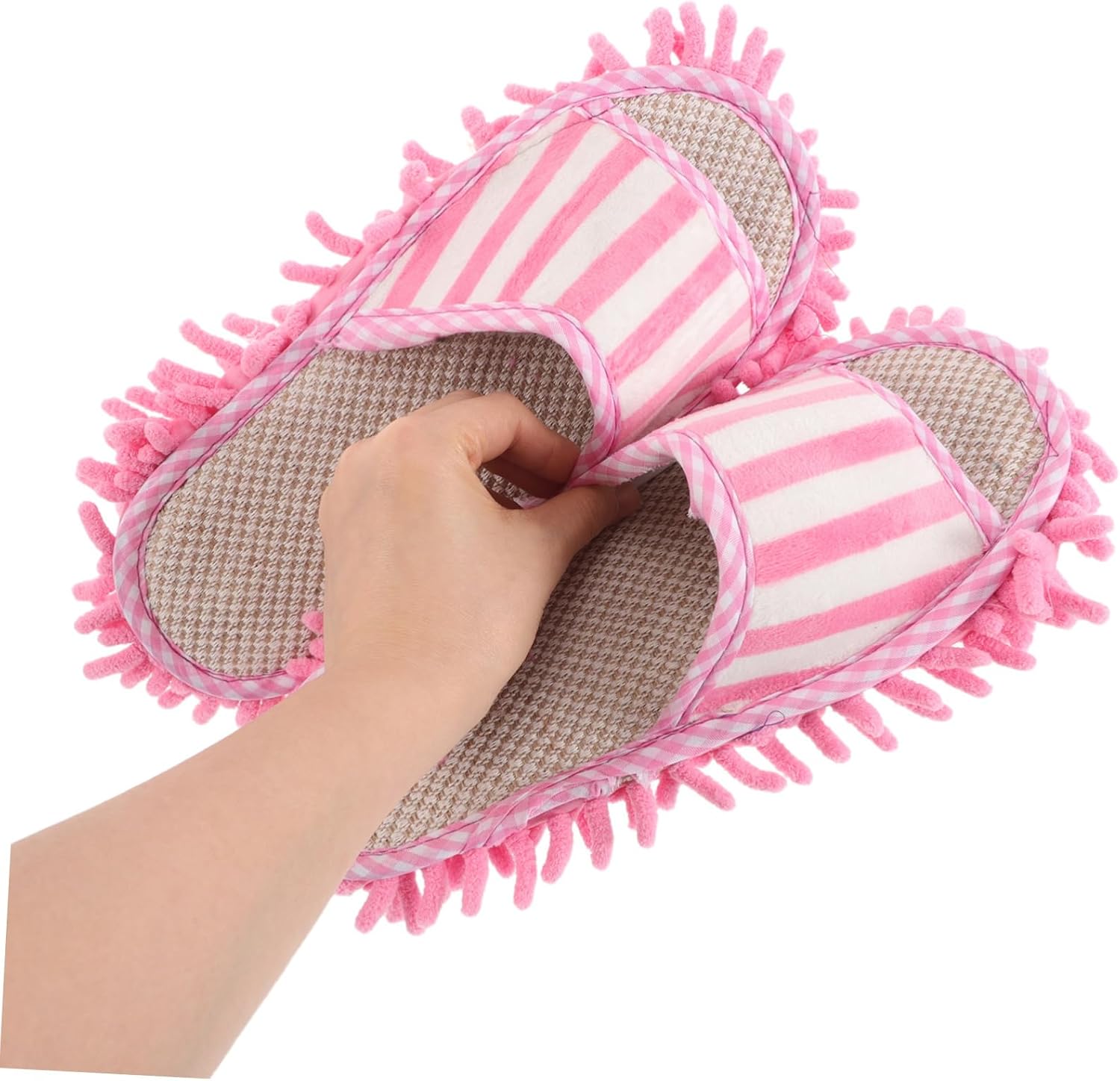 Minkissy 1 Pair Mop Slippers for Women