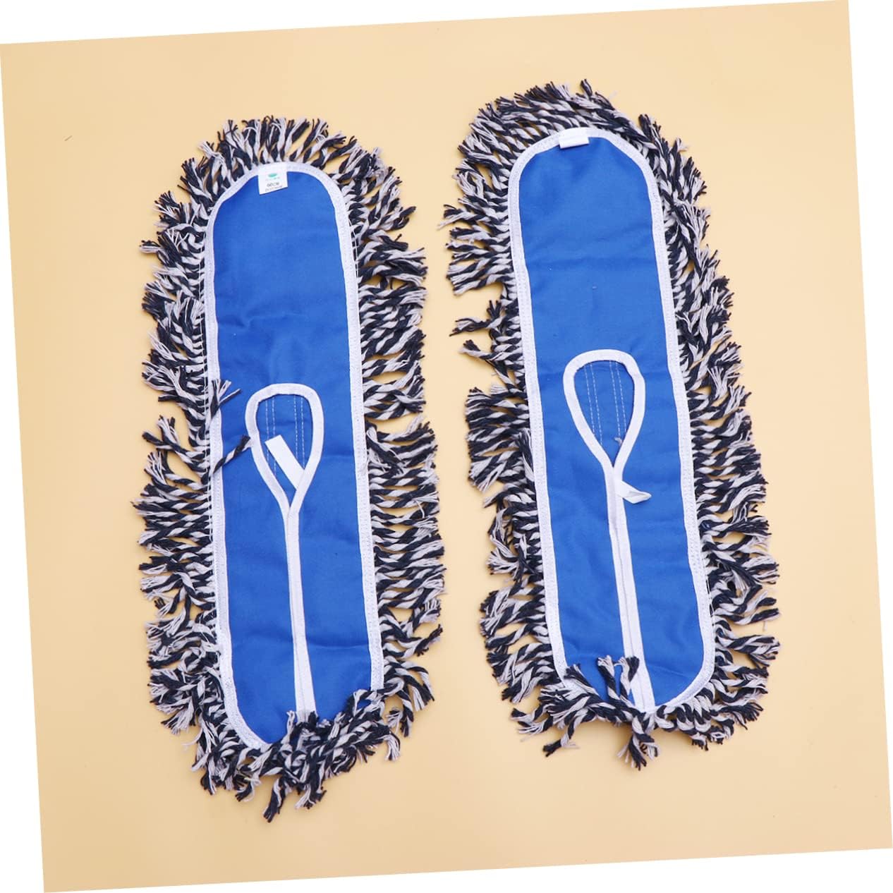 2Pcs Push Mop Cloth Durable Reusable 1