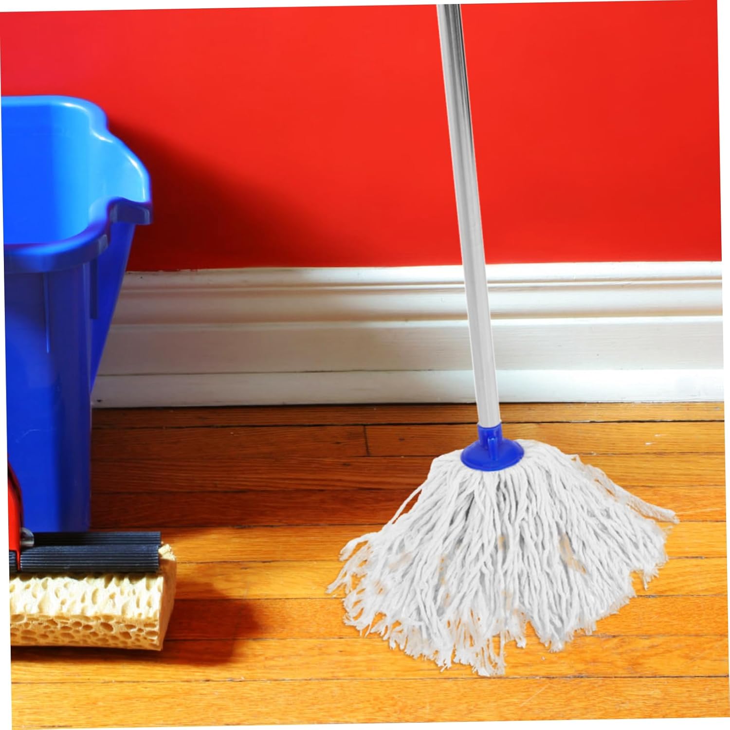3Pcs Washable Mop Head Replacement Durable Yarn Mop Refill for Efficient Cleaning