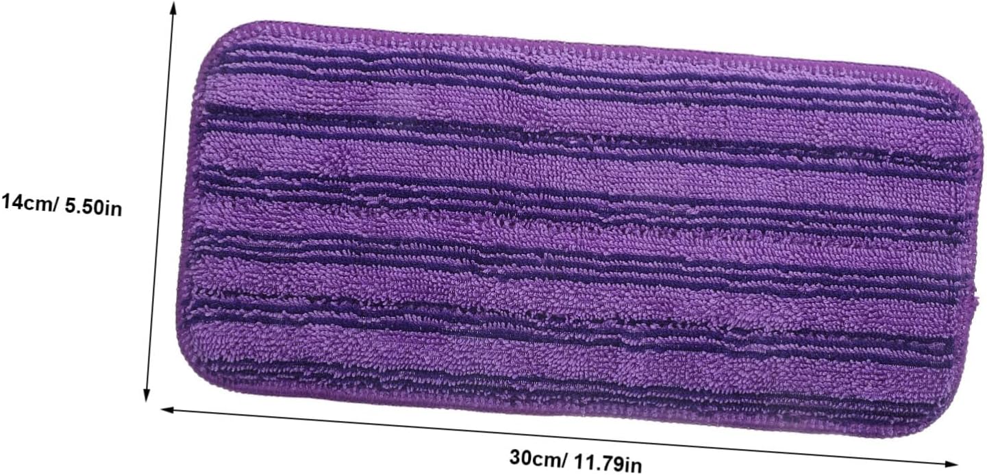 2pcs Microfiber Mop Pad Refill Washable