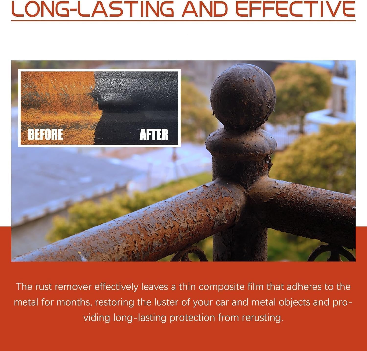 Rust Converter Paint for Metal 300g Anti Rust Coating
