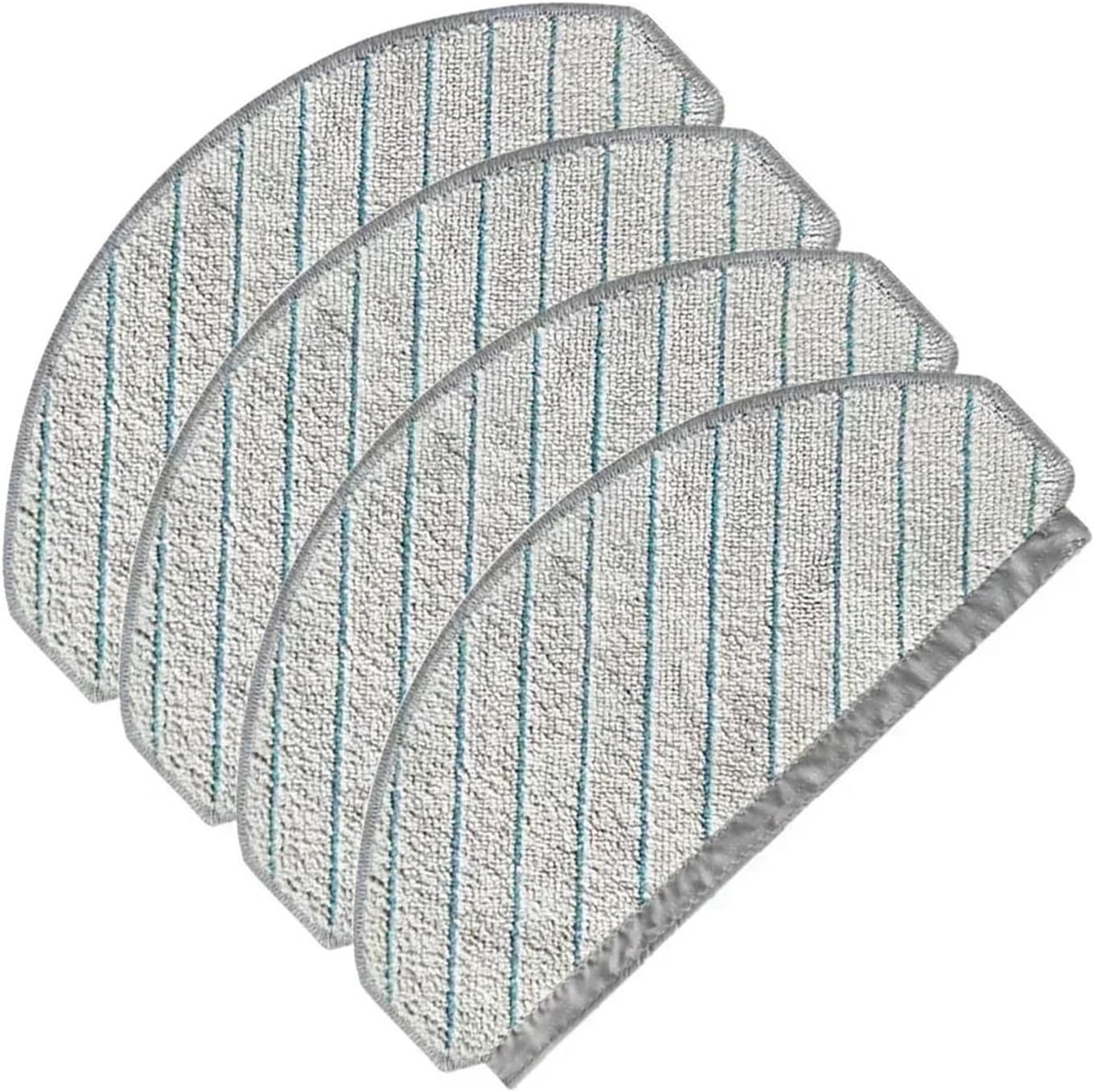 4 PCS Vacuum Mop Cloths for Ecovacs Deebot Plus