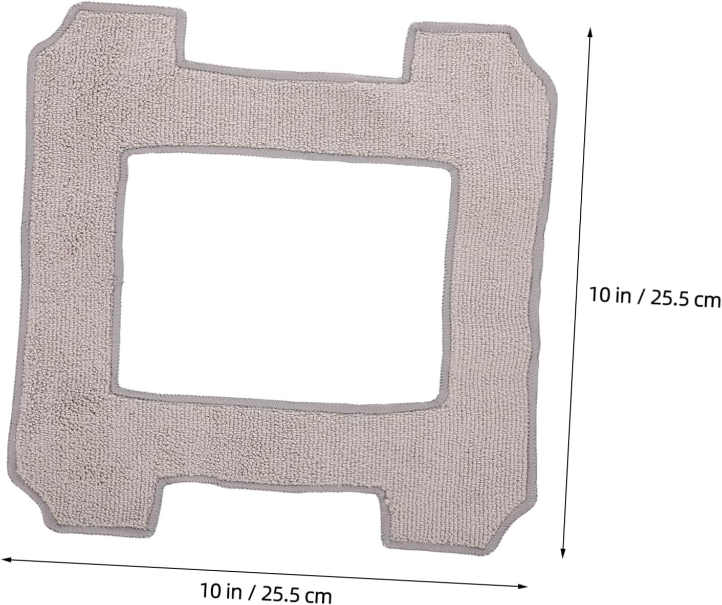 4Pcs Washable Window Mop Cloths for Robots and Offices