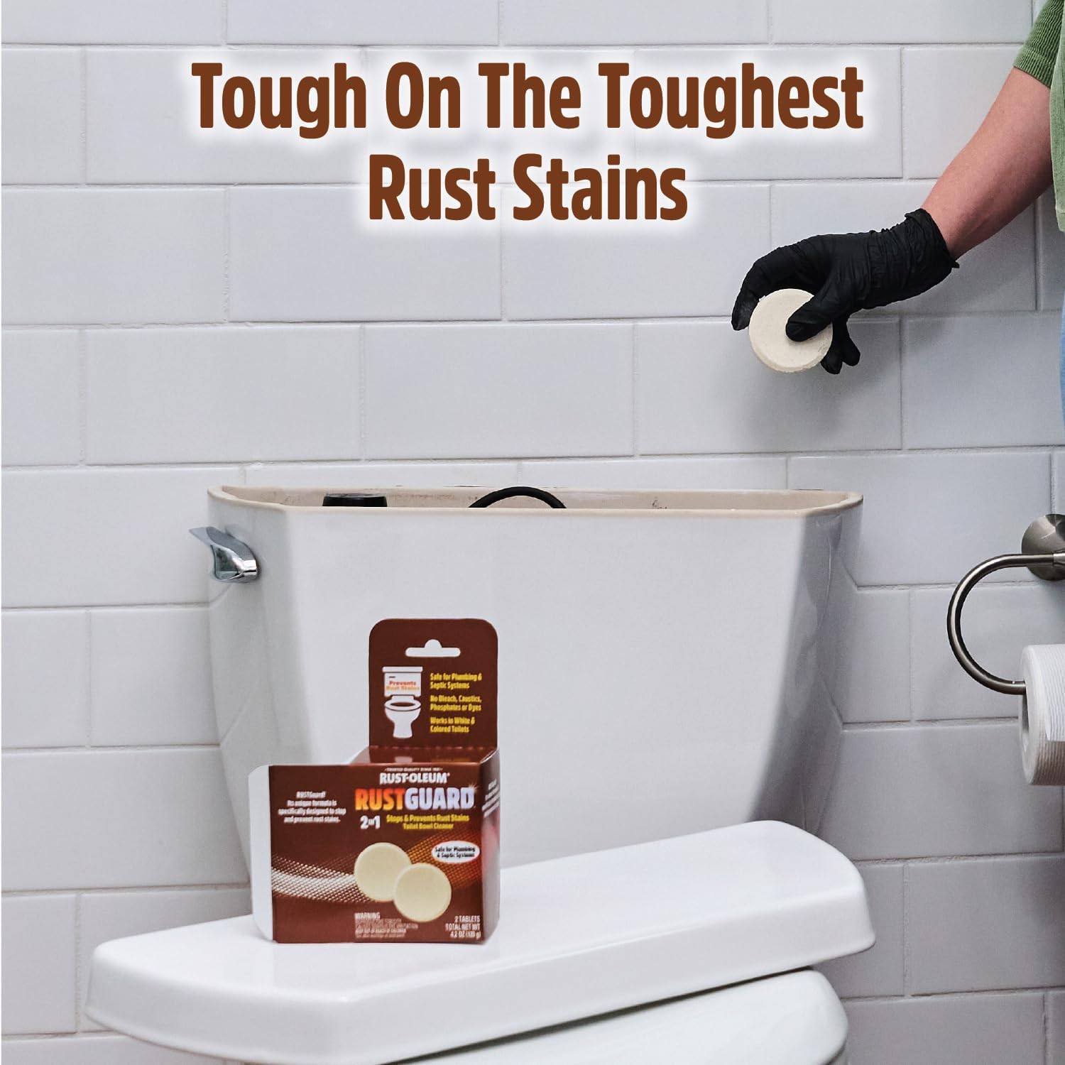 Rust-Oleum RustGuard Rust Stain Remover 2 Tablets